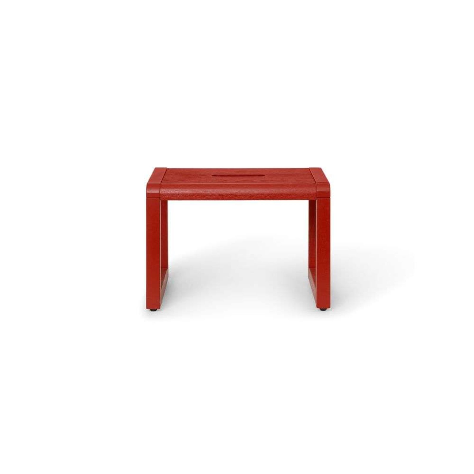 Little Architect Stool Poppy Red - ferm LIVING