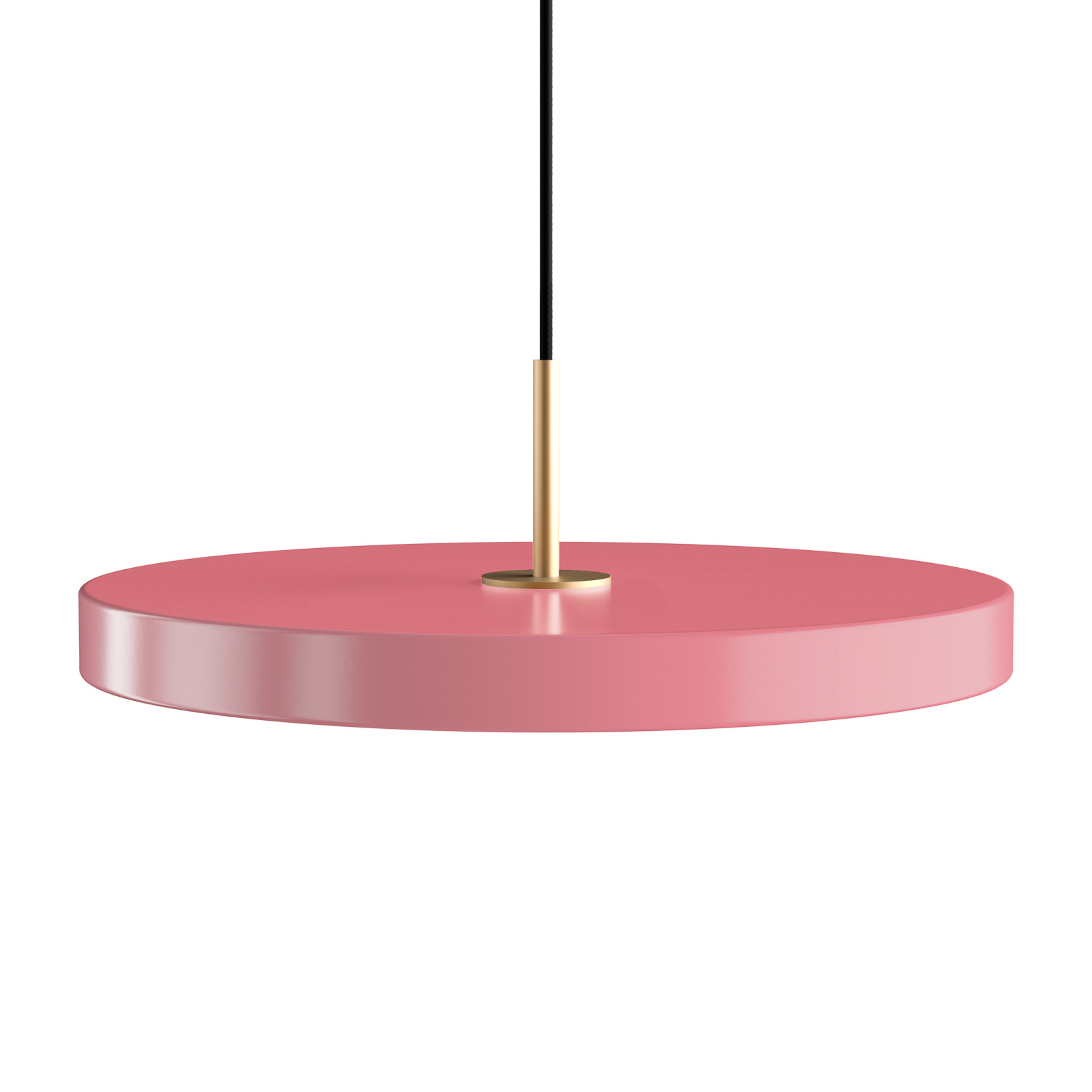 Asteria Medium LED hanglamp, rosé/messing, Ø 43 cm - UMAGE