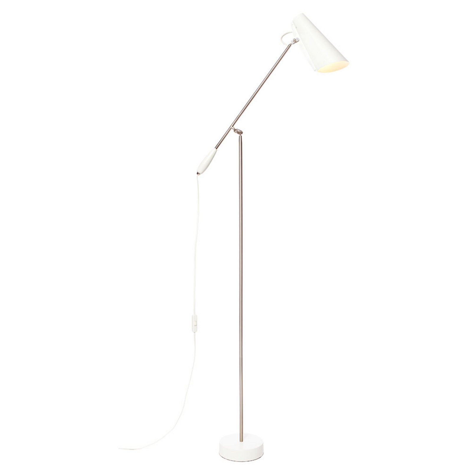 Birdy Lampadar White/Chrome - Northern