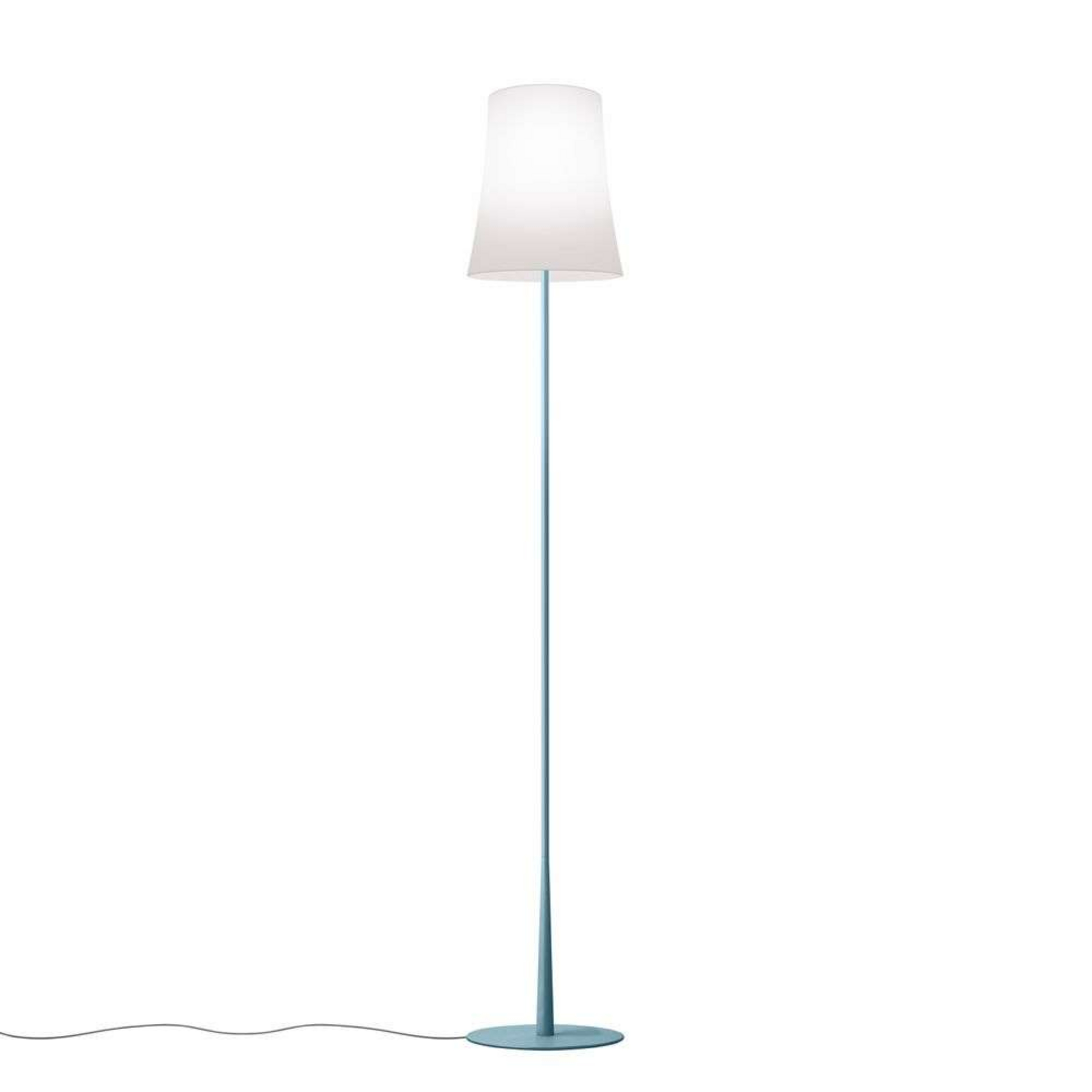 Birdie Easy Reading Gulvlampe Light Blue - Foscarini