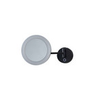 Fyria LED Espelho/Candeeiro de Parede CCT IP44 Preto - Lucande