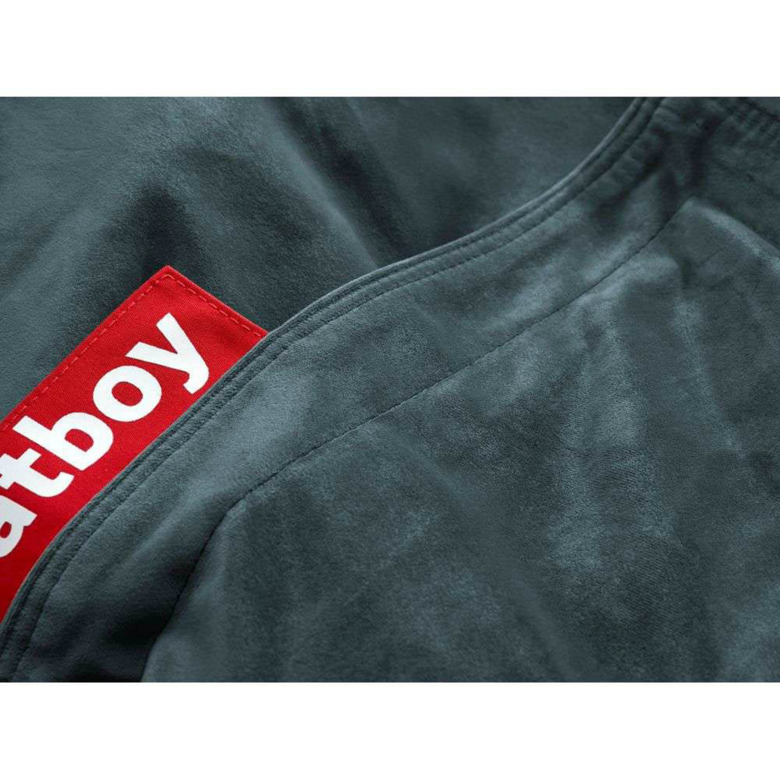 King Coussin Recycled Velvet Petrol - Fatboy®