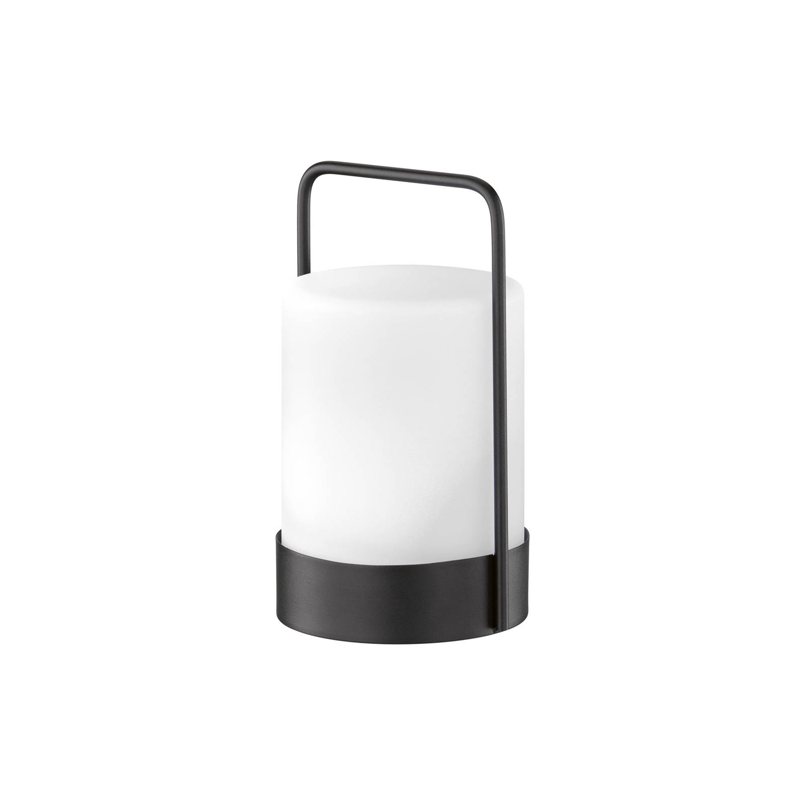 FH Lighting Lampe table batterie LED solaire Casoli, 20 cm