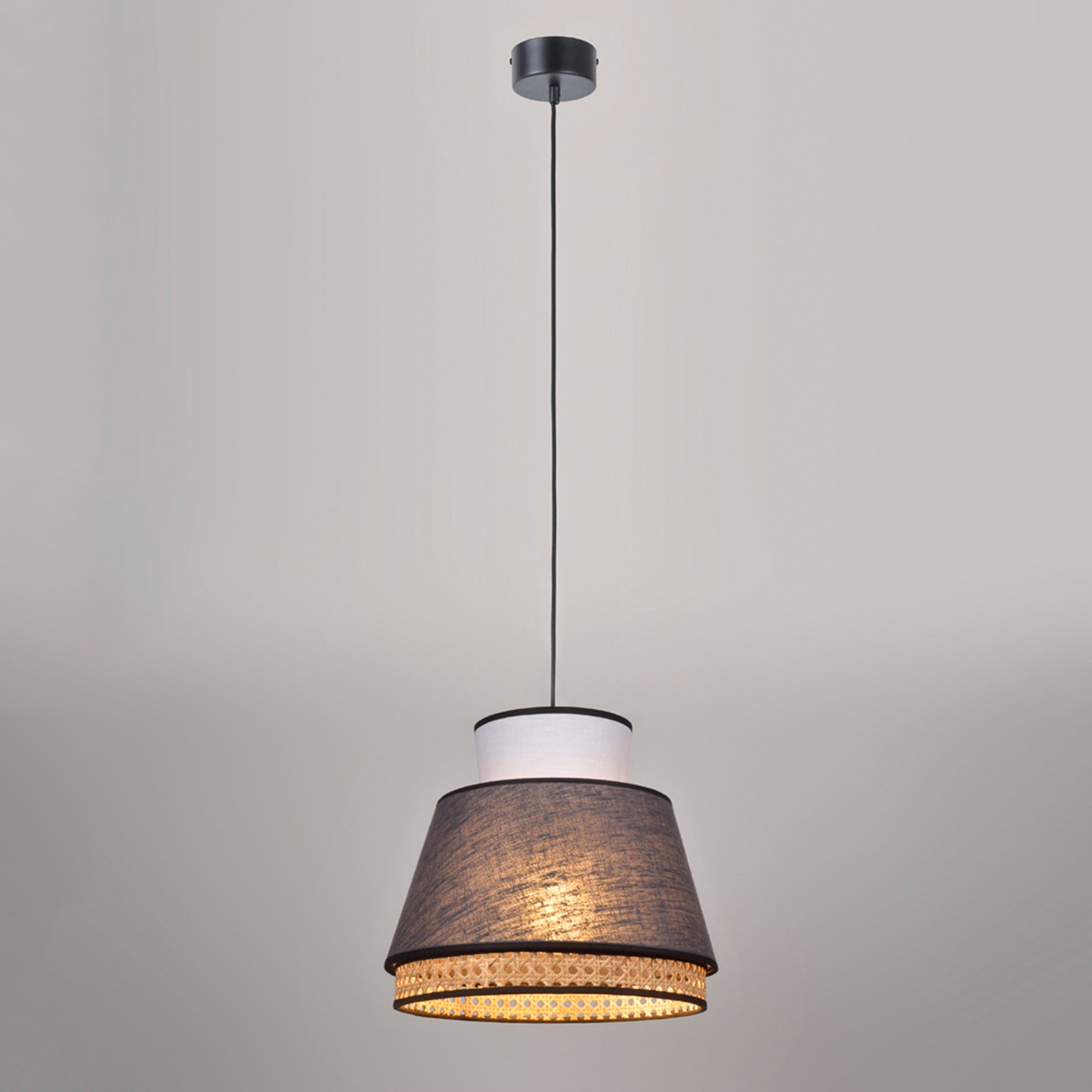 Singapour XM Hängelampe anthrazit/weiß - MARKET SET Singapour XM Hängelampe anthrazit/weiß - MARKET SET