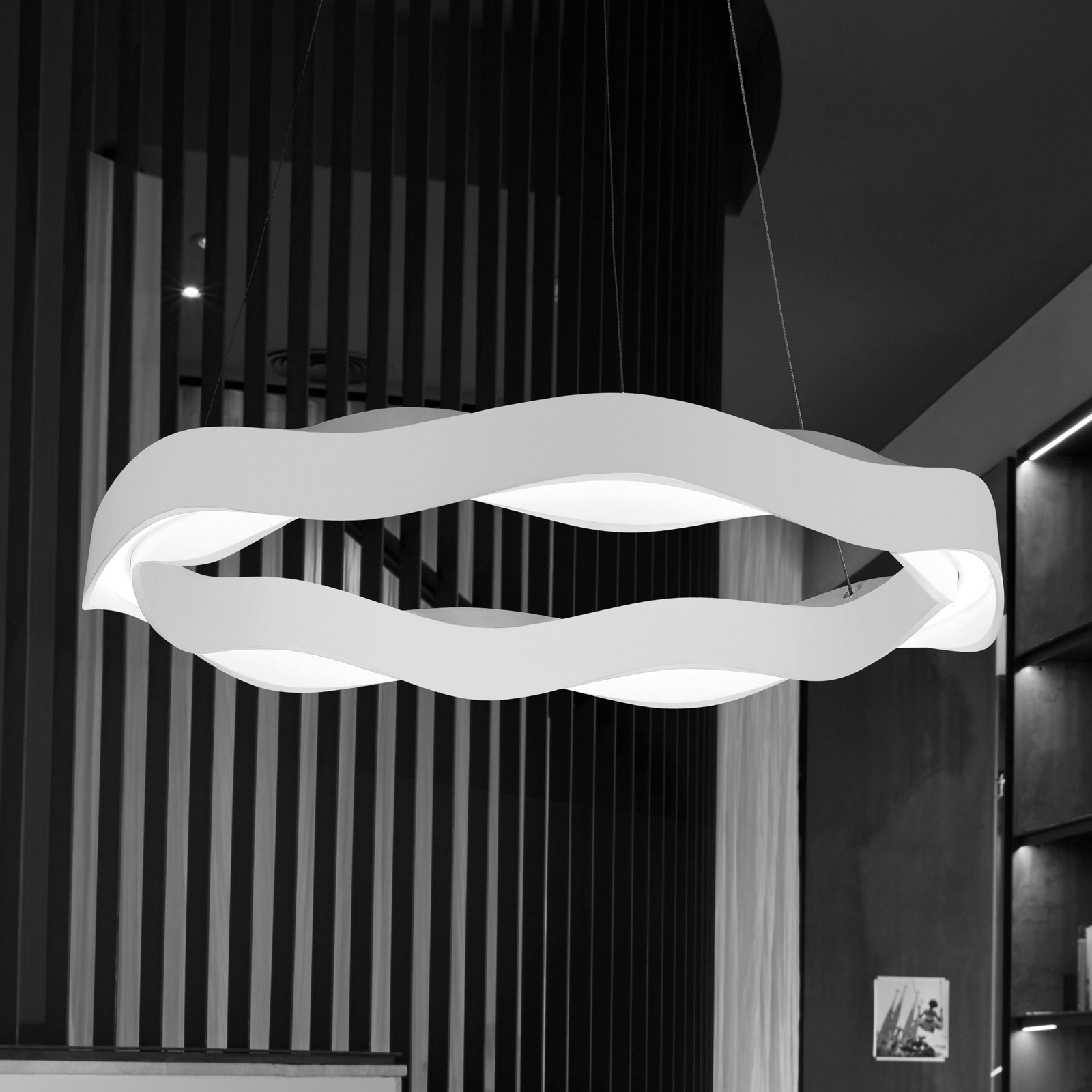 LEDS-C4 Hello LED-Hängelampe, dimmbar, Ø 63 cm