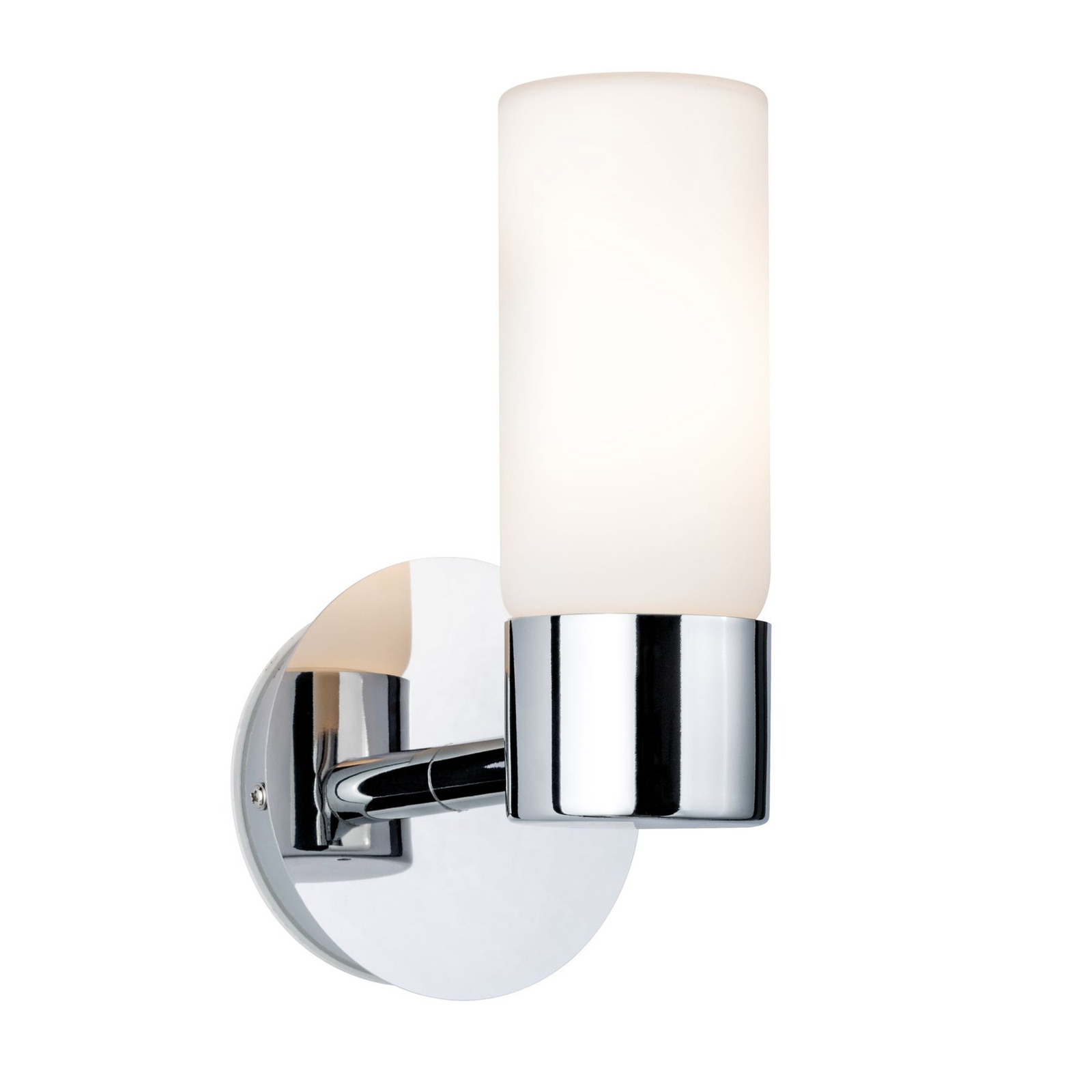 Paulmann Eleon vegglampe IP44 krom/opal 1 lyskilde