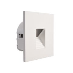 LED süllyesztett fali lámpa SET Alwaid, fehér 8 x 8 cm, 2,700 K szint