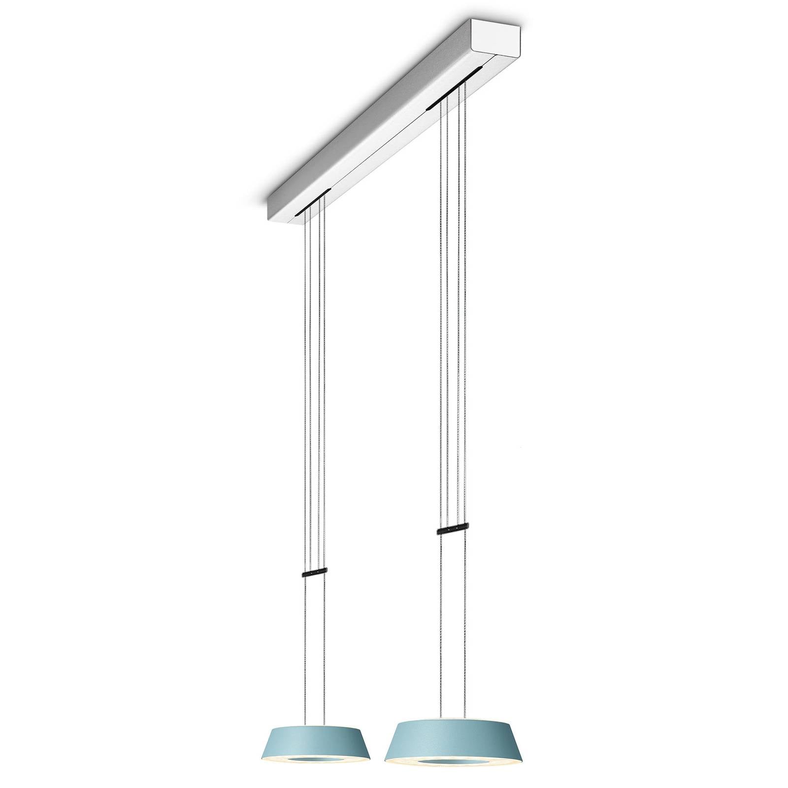 Oligo LED Pendant Light - Living / Dining Room - Hanging Light - dimmable - Modern - Blue