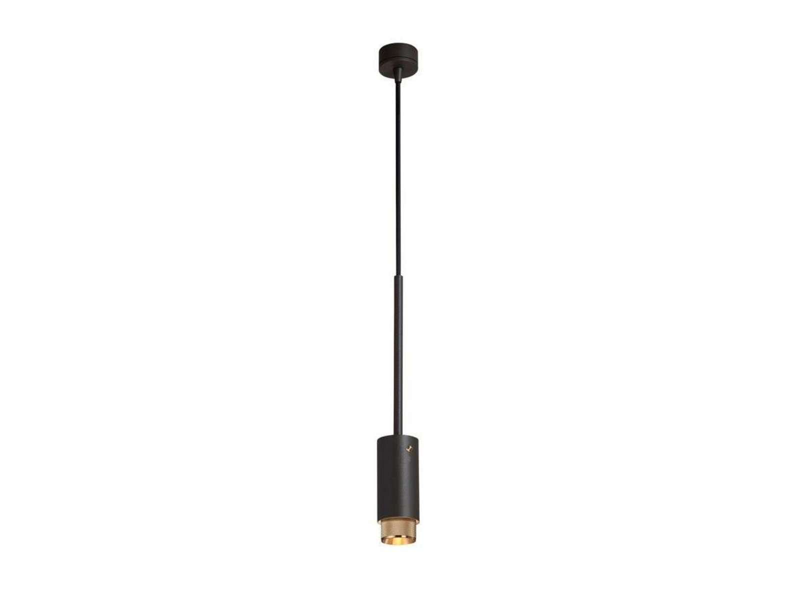 Exhaust Cross Lustră Pendul Graphite/Brass - Buster+Punch