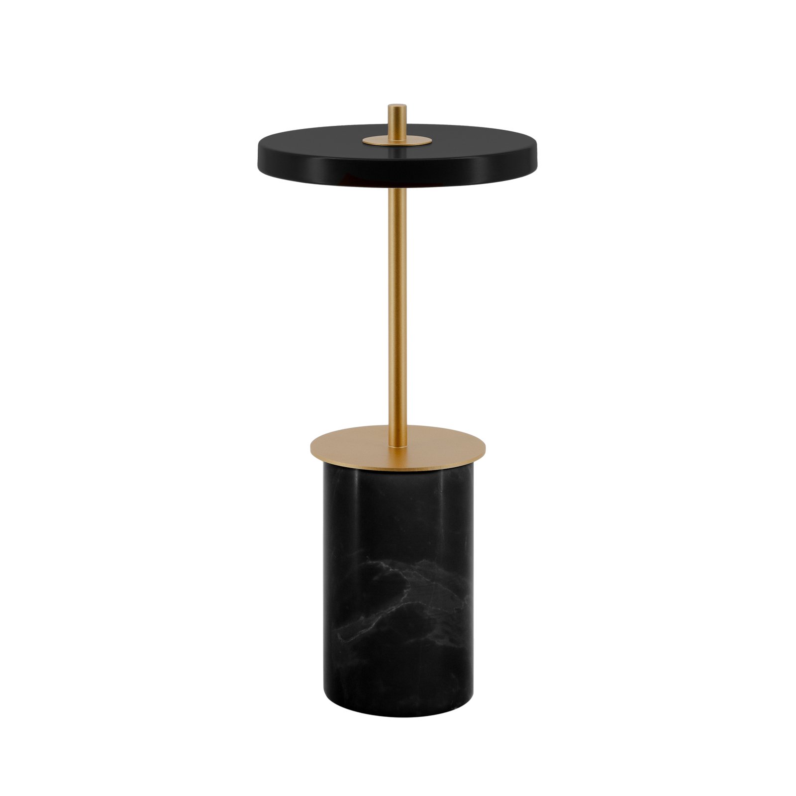 Asteria Move Portátil Candeeiro de Mesa Mini Black Marble - UMAGE