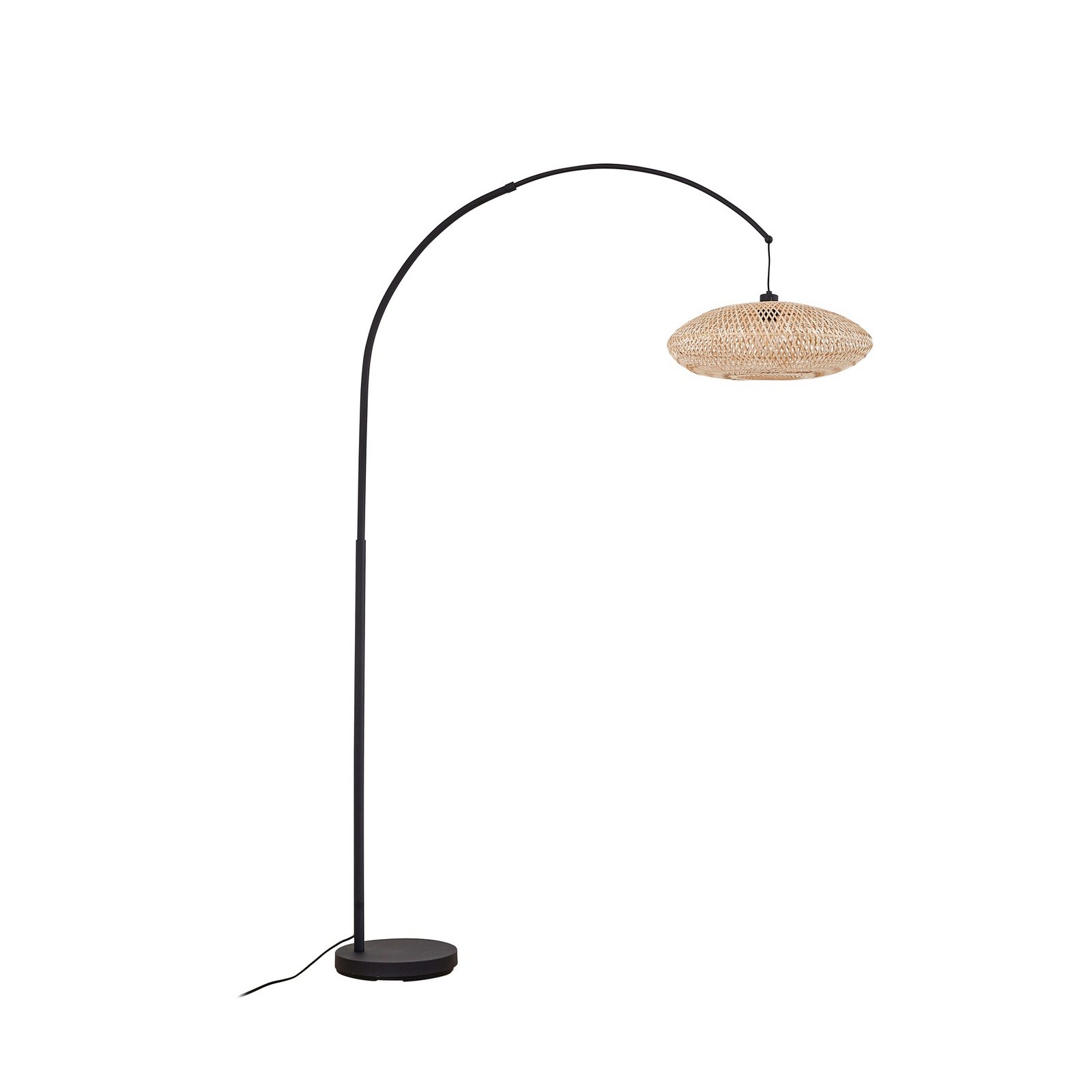Lindby Floor lamp, bamboo
