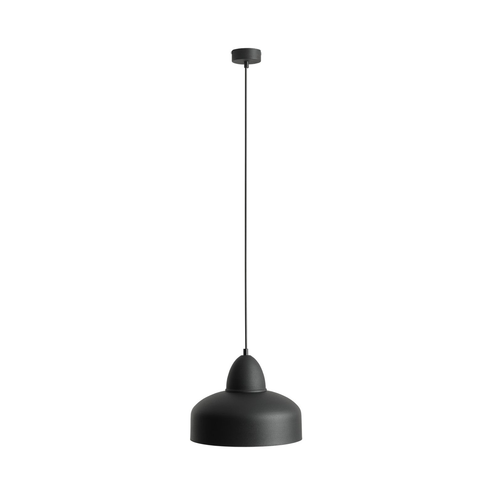 Hanglamp Mille, 1-lamp, zwart