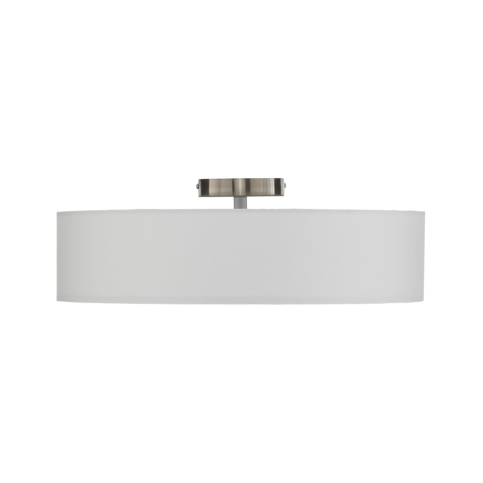 Sebatin Deckenleuchte Ø50 Cream/White/Nickel - Lindby Sebatin Deckenleuchte Ø50 Cream/White/Nickel - Lindby