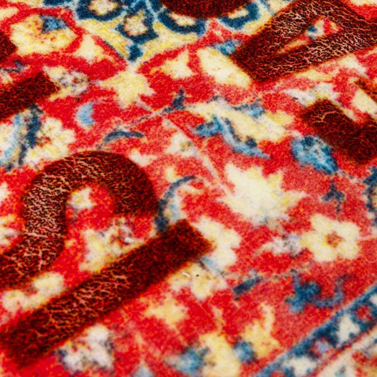 Possible Burnt Carpet #12 80x120 Red/Multicolor - Seletti