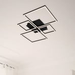 LED ceiling light Frame, CCT, 4-bulb, remote control