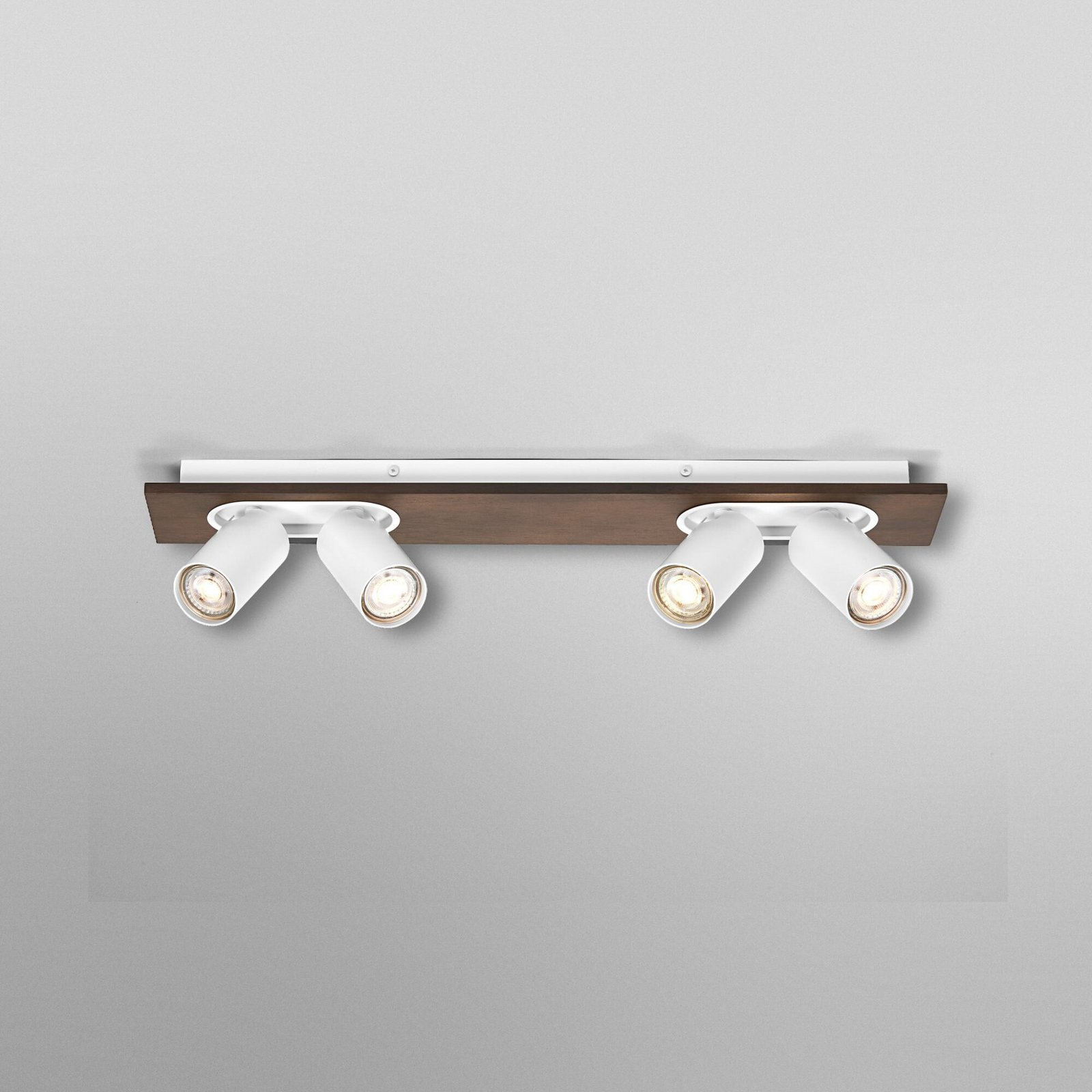 OSRAM Faretto da soffitto MERCURY, bianco, 4 faretto GU10-LED 927 dimmerabile