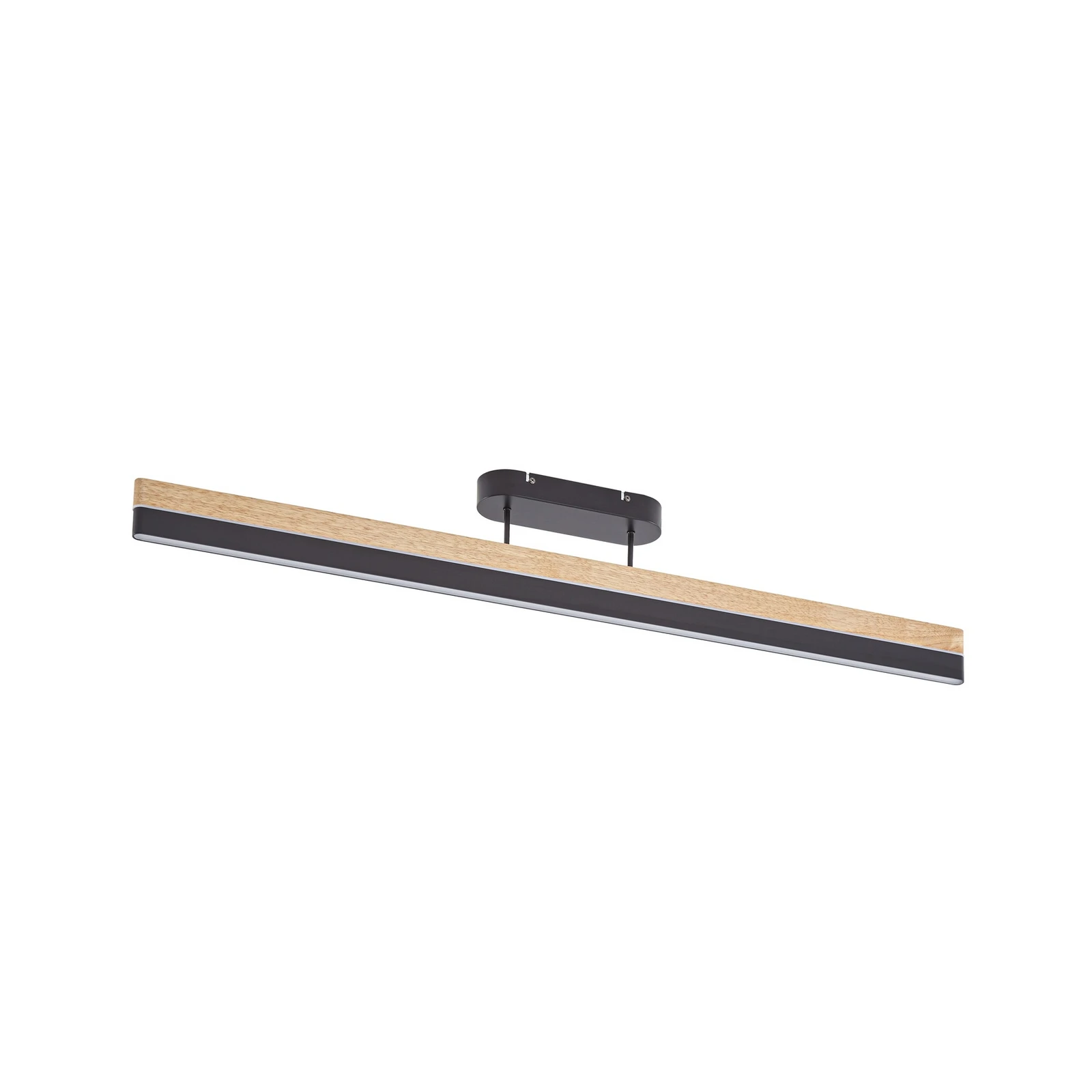 Lucande LED-laelamp Holven, must/puit, CCT, hämardatav