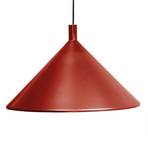Martinelli Luce Cono lampă susp. roșu, Ø 45 cm