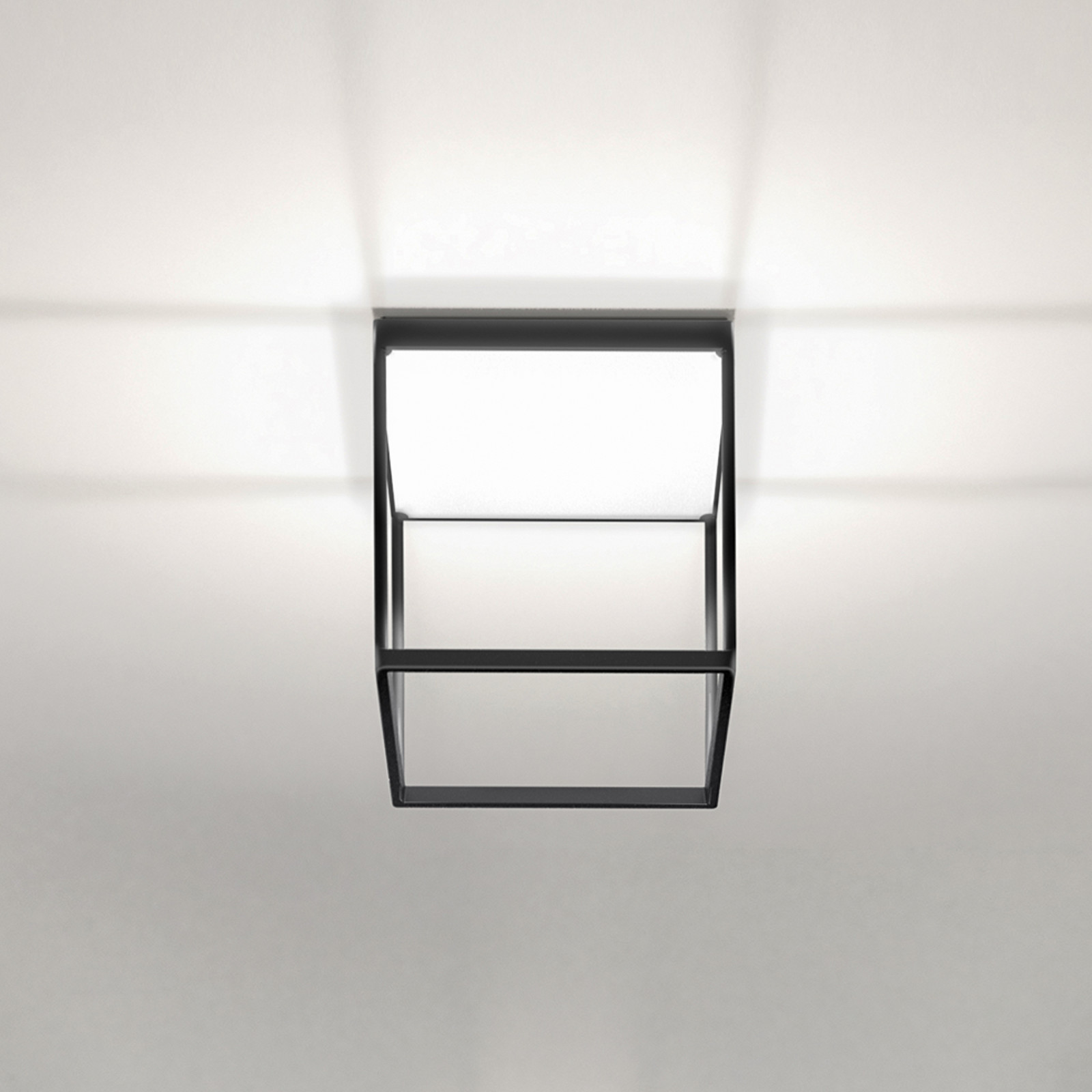Serien Lighting serien.lighting Reflex 2 M 300 negru/alb mat - Camera de zi / sufragerie - design - negru alb mat - Metal