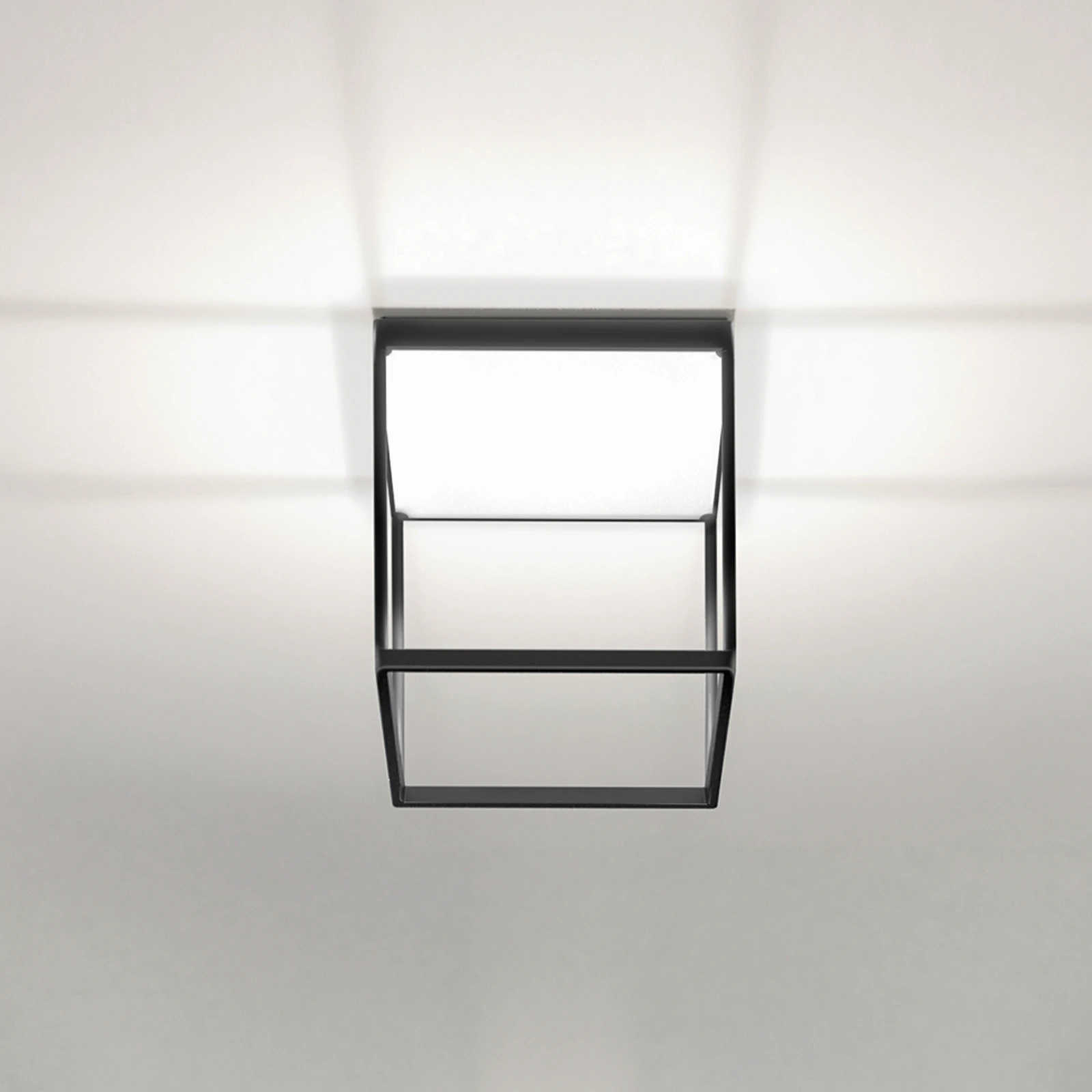 serien.lighting Reflex 2 M 300 schwarz/mattweiß