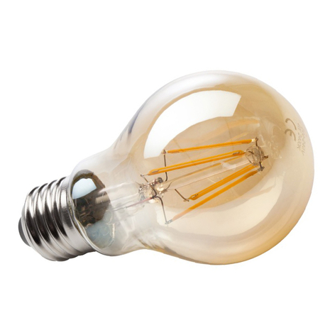 E27 4W 820 LED gloeilamp goud