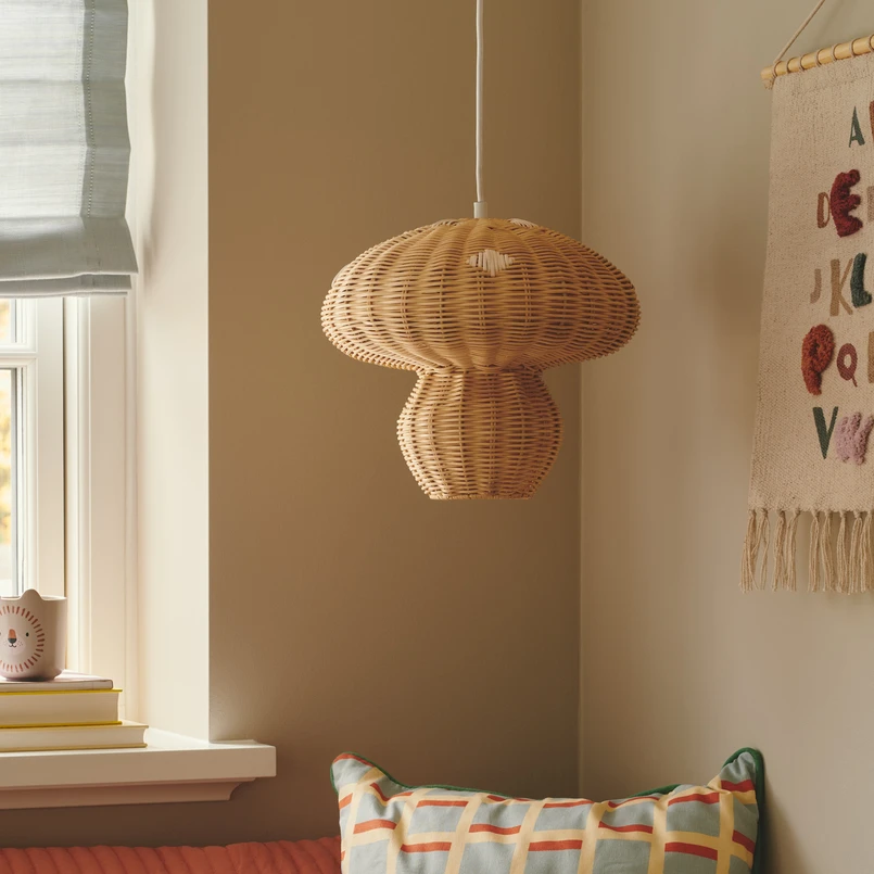 PLafondlamp kinderkamer paddenstoel