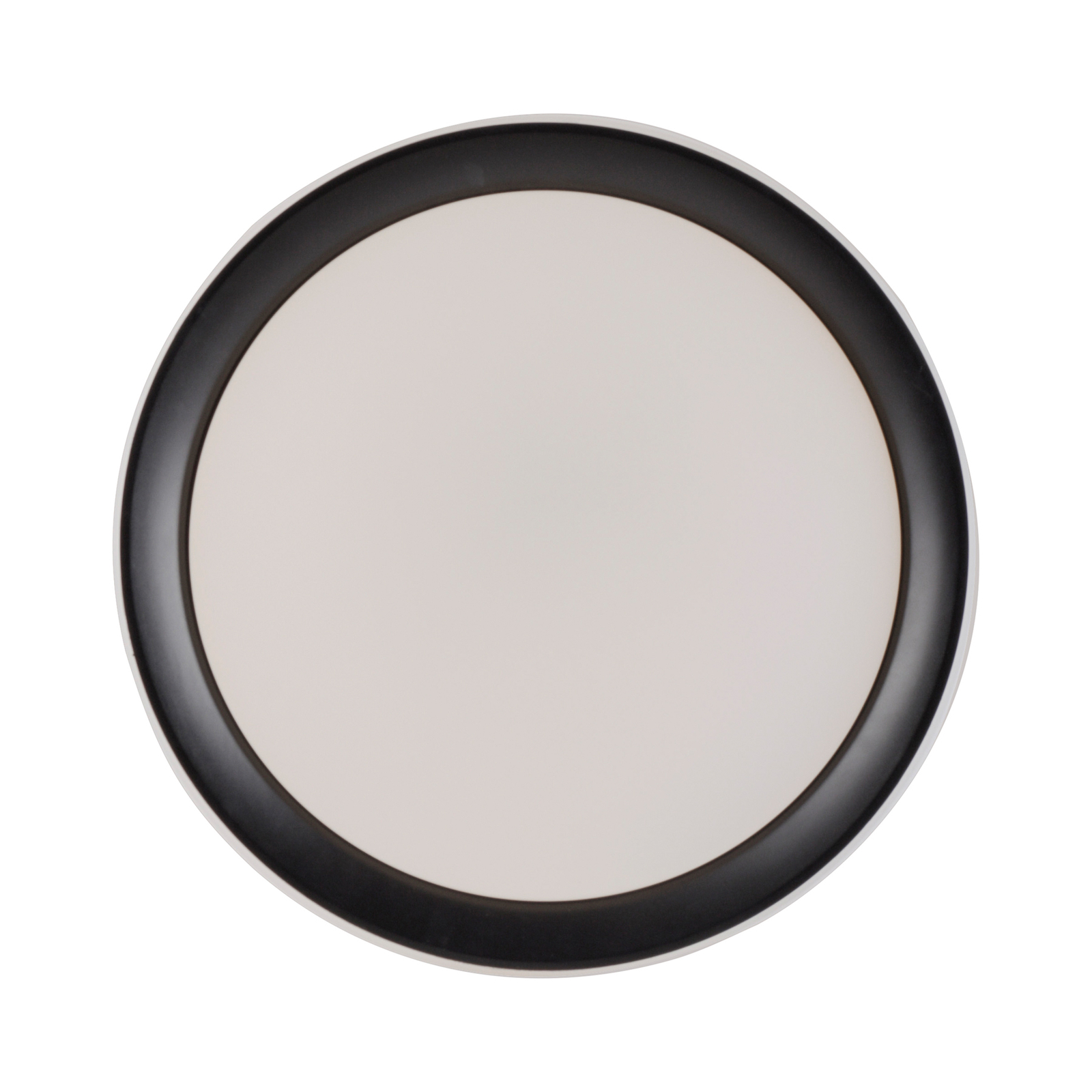 LOLA Smart Disc LED-Deckenlampe schwarz/weiß, RGBW