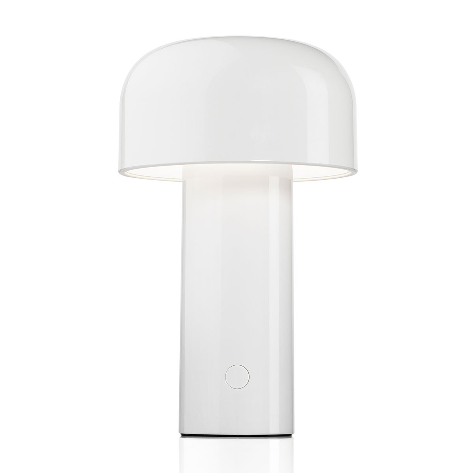 FLOS Bellhop oppladbar LED-bordlampe hvit