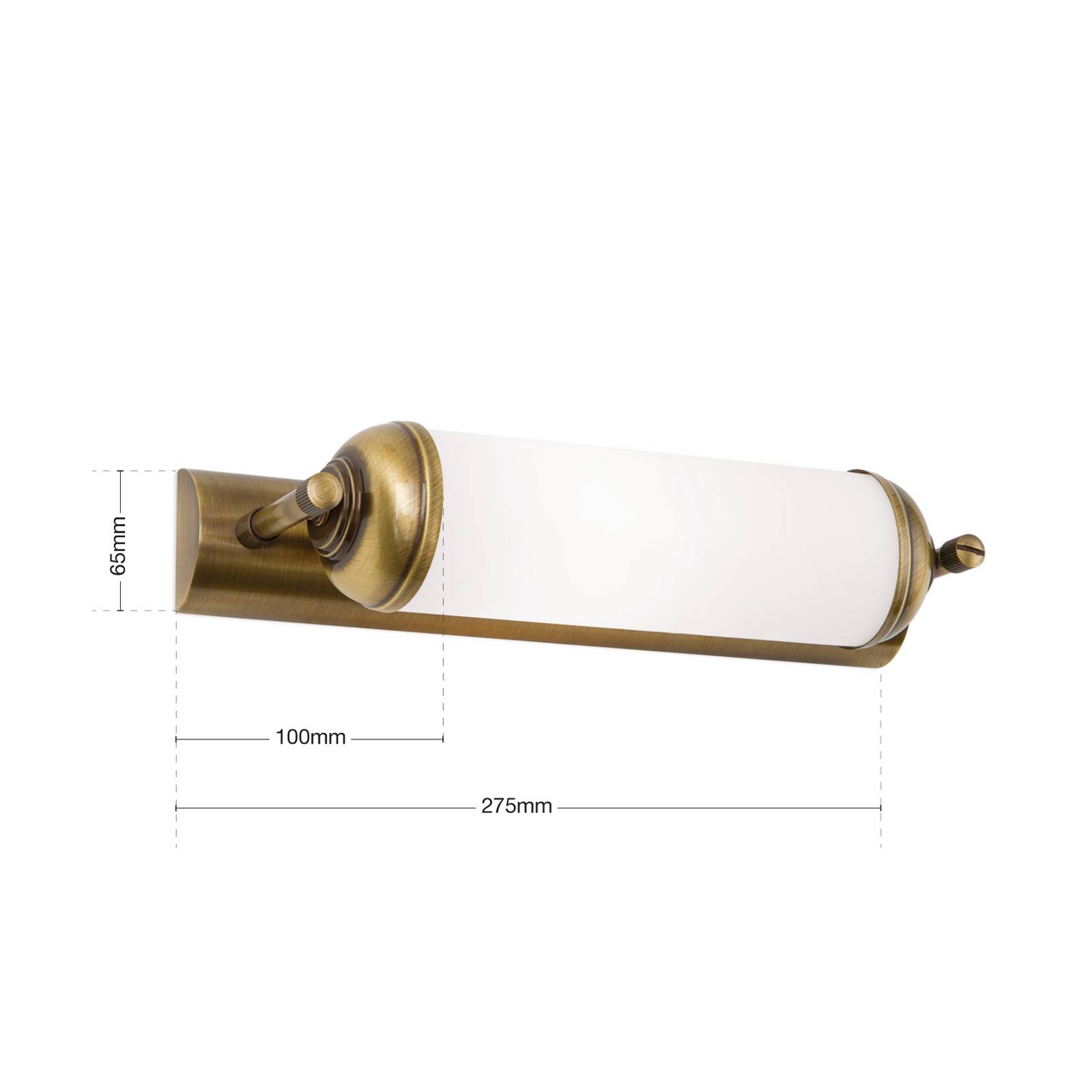 Wysokiej jakości lampa ścienna ELIDA, 1-punktowa