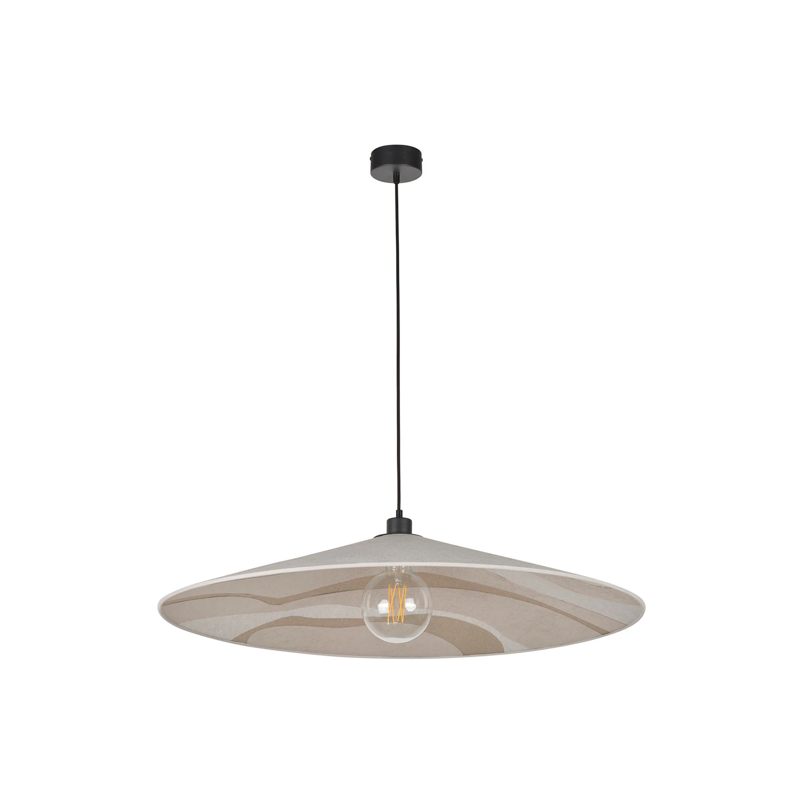 MARKET SET Sonia Laudet függőlámpa Ø80cm malachit homok