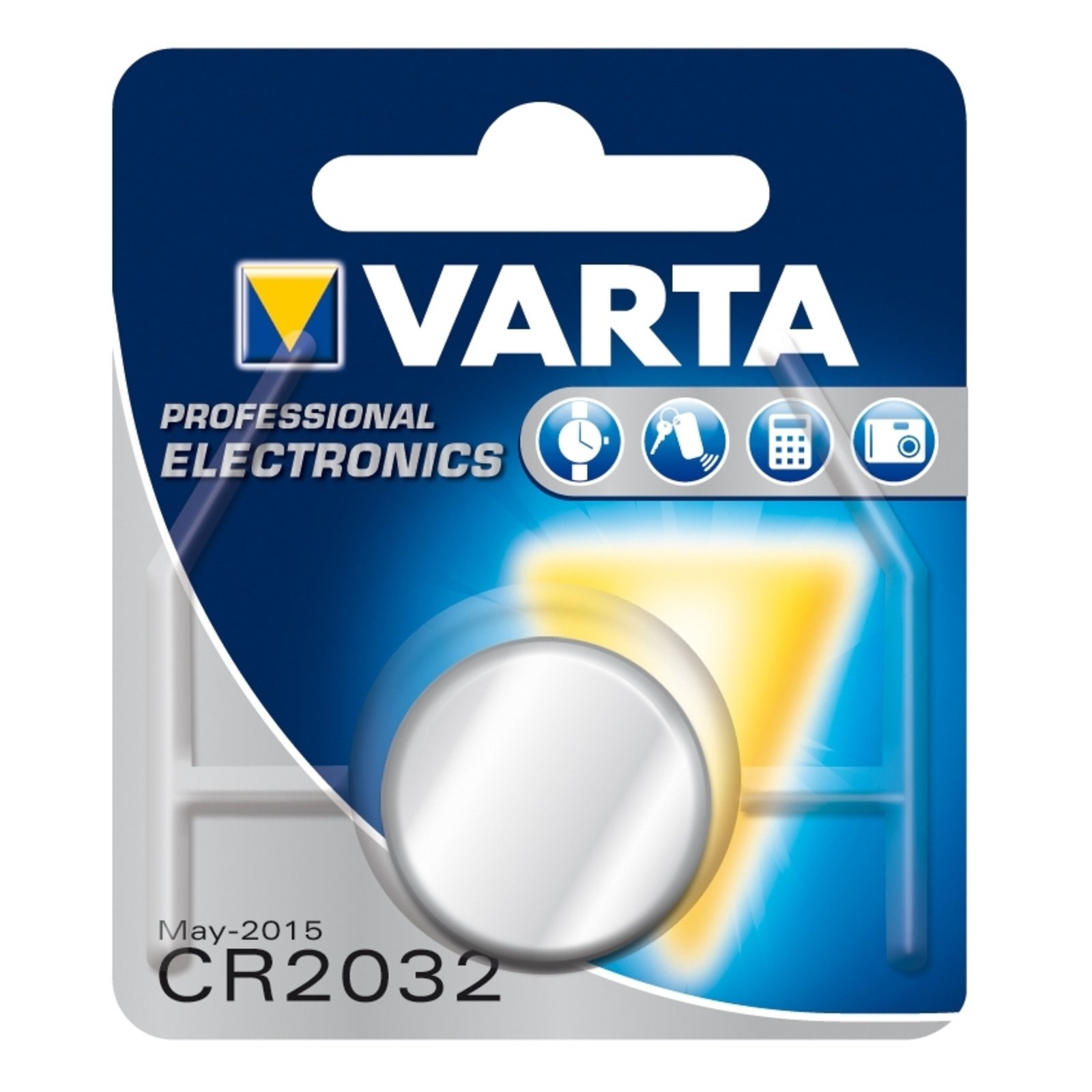 VARTA lithium knoopcel CR2032 3V 220 mAh