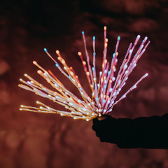LED dekoratiivne valgus Twinkly Spritzer RGB