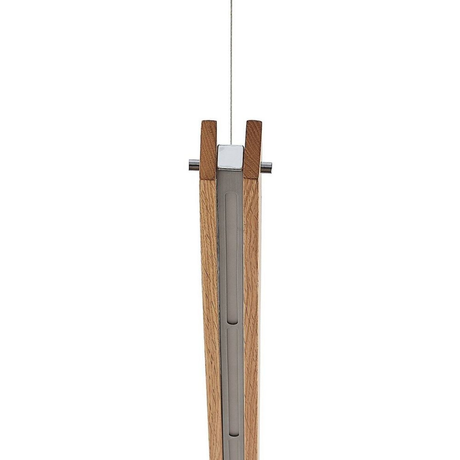 Alimara LED Lustră Pendul L138 Wood - Lindby