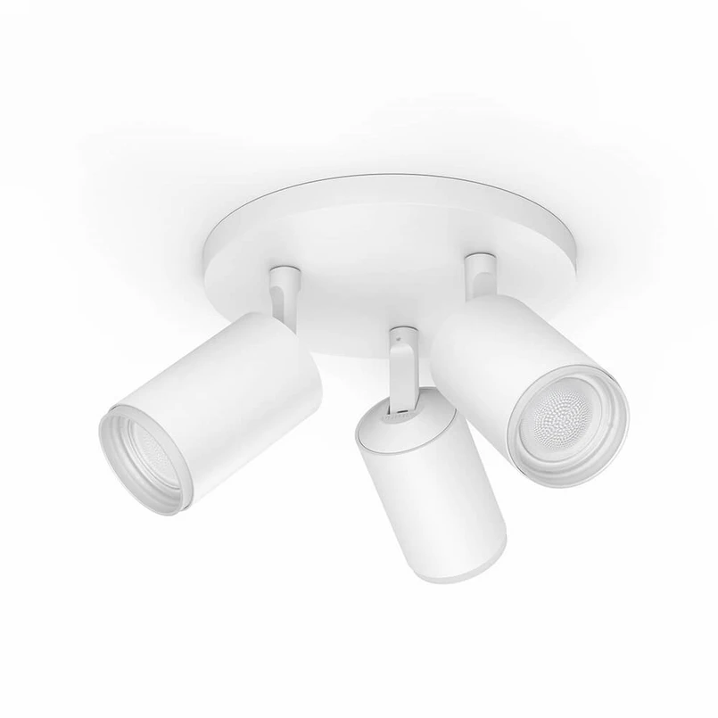 Philips Hue - Fugato Deckenspot, weiß, 3-flammig, RGBW