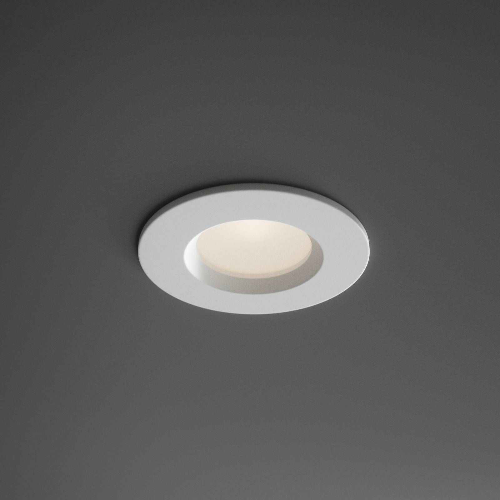Nordlux LED-inbyggnadslampa Dorado Smart, vit