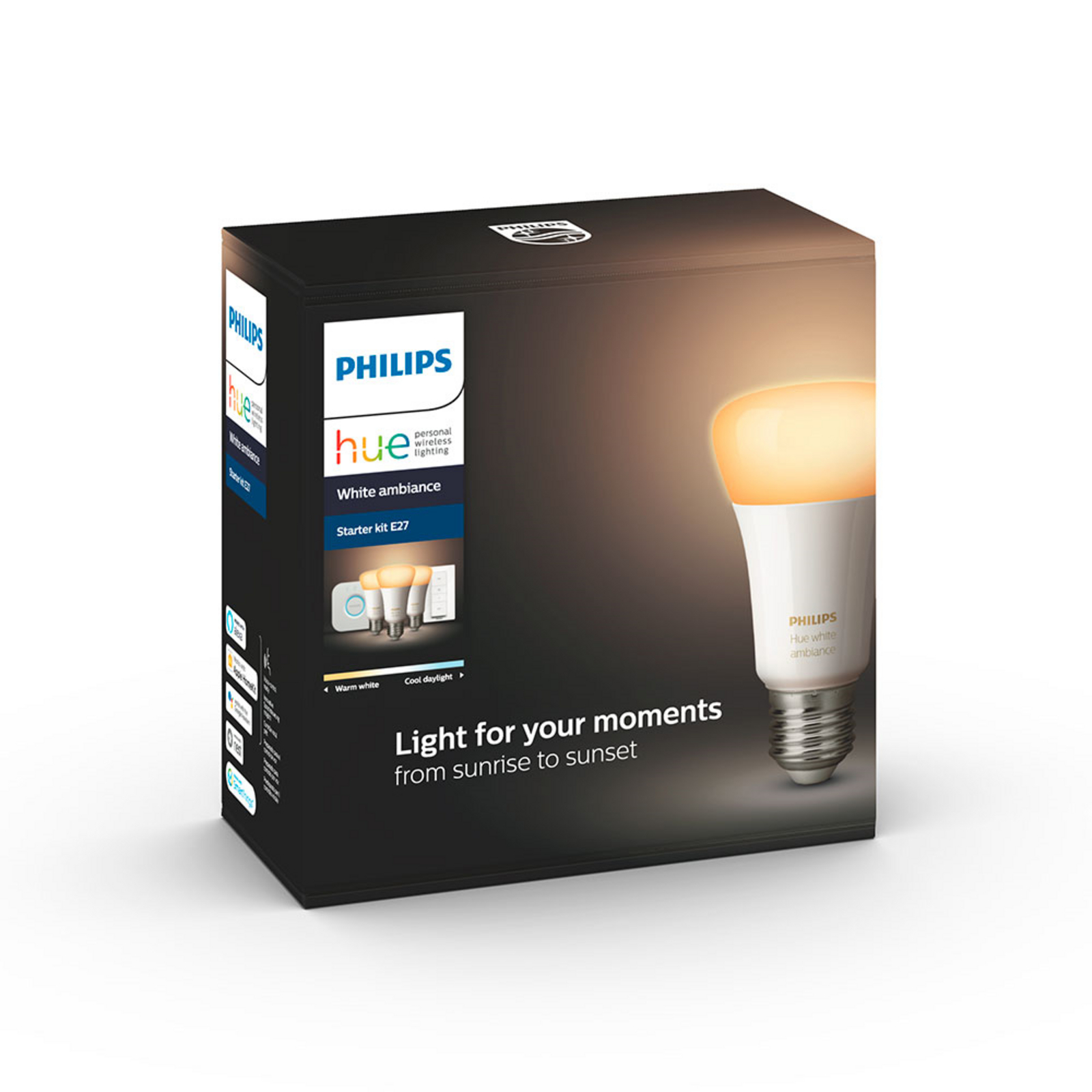 Philips Hue White Amb. Steleter Kit 3 Bluetooth E27 - Philips Hue