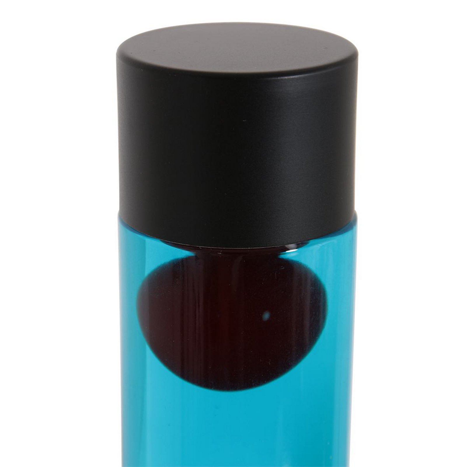 Lava lamp Volcan 3117, black, clear/red liquid, E14