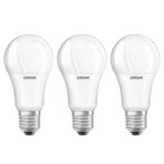 LED bulb E27 14 W, warm white, set of 3