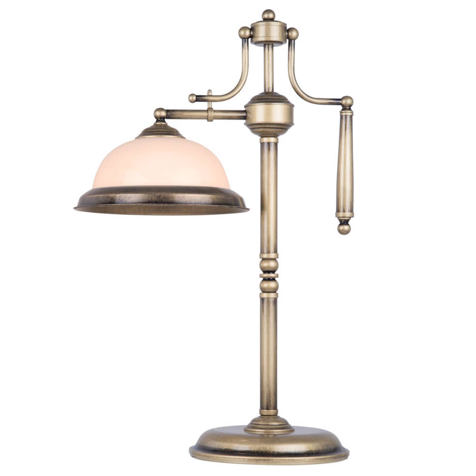 Bordslampa Torio i antik design, höjd 65 cm