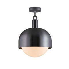 Buster + Punch Forked da soffitto in metallo/opal Ø 34cm
