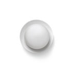 Applique murale LED May, IP44, blanche
