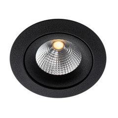 SLC One 360° SunLike empotrada LED negro 930