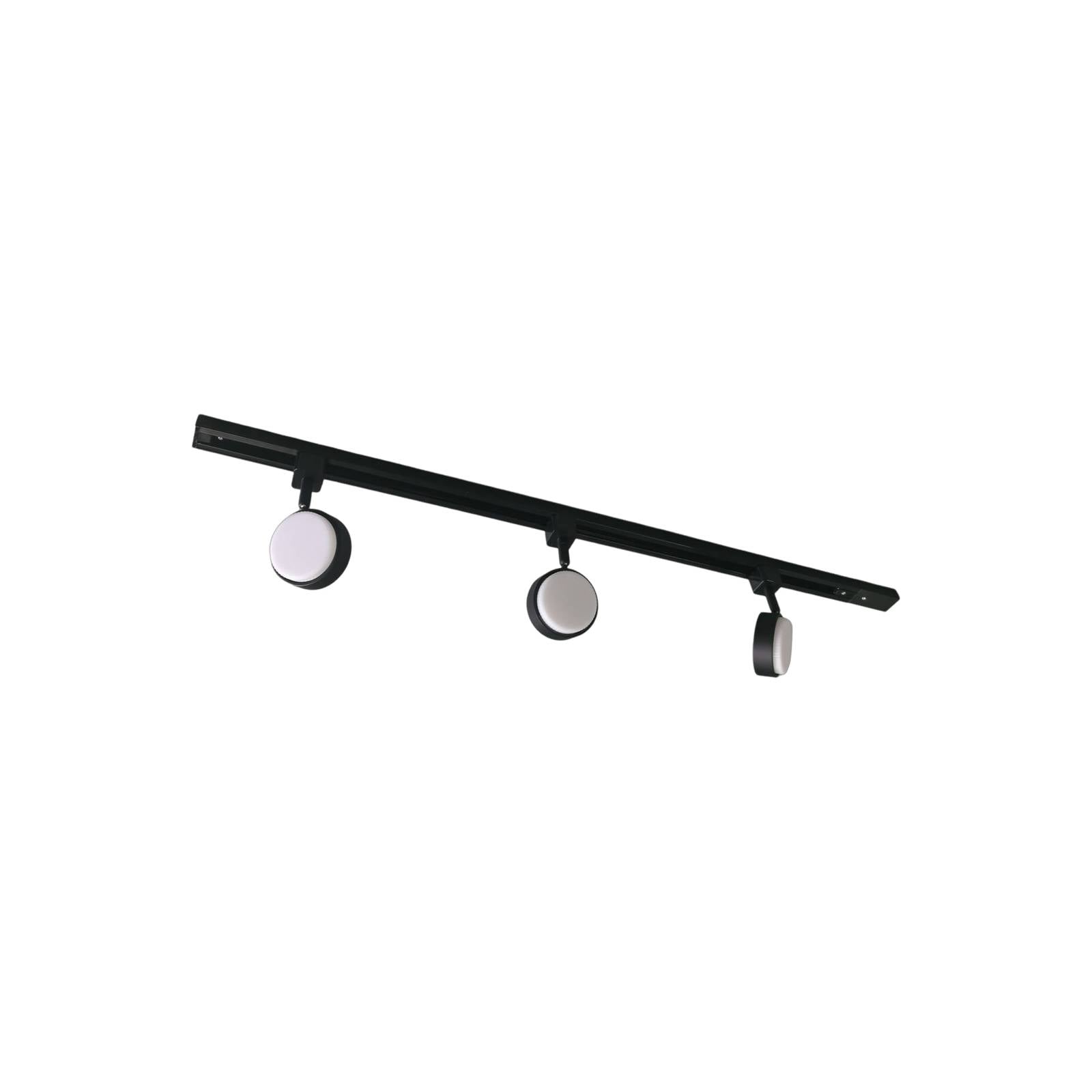 Prios Jardani 1-Phasen-Schienensystem 3fl schwarz