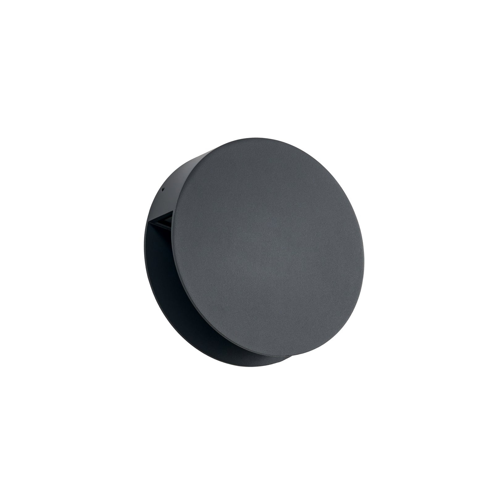 Advero LED-Außenwandlampe, IP44, CCT, Hausnummer, anthrazit - Lucande