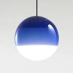 MARSET Dipping Light lampa wisząca LED Ø 20 cm niebieska