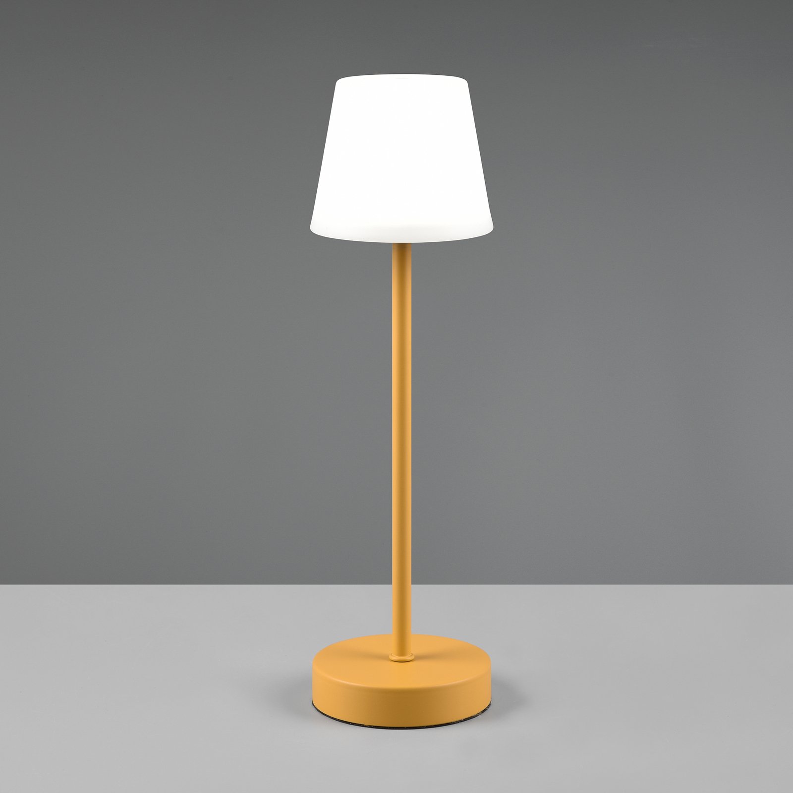 LED-bordslampa Martinez, dimmer och CCT, gul