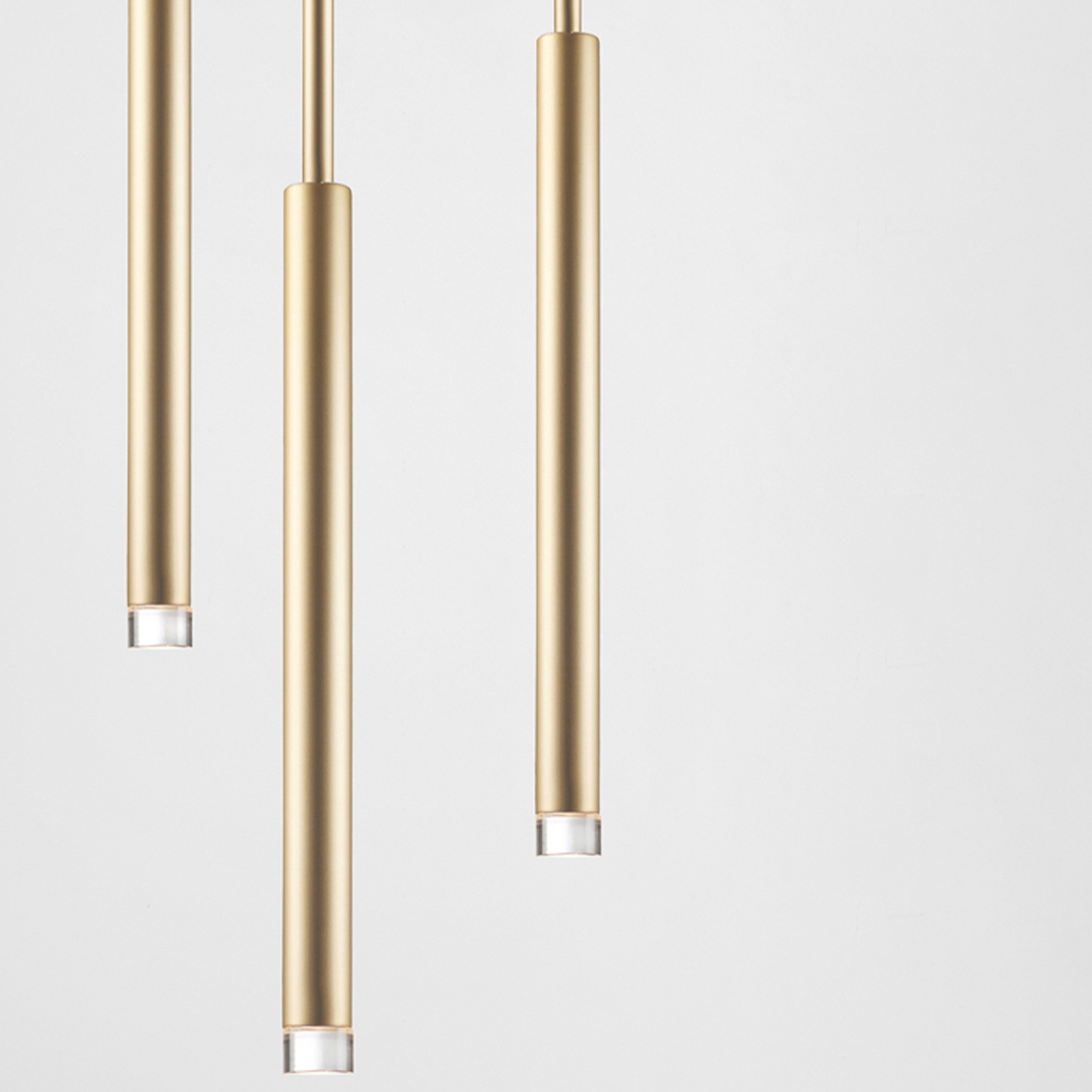 Sierlijke 3-lamps Candle LED hanglamp