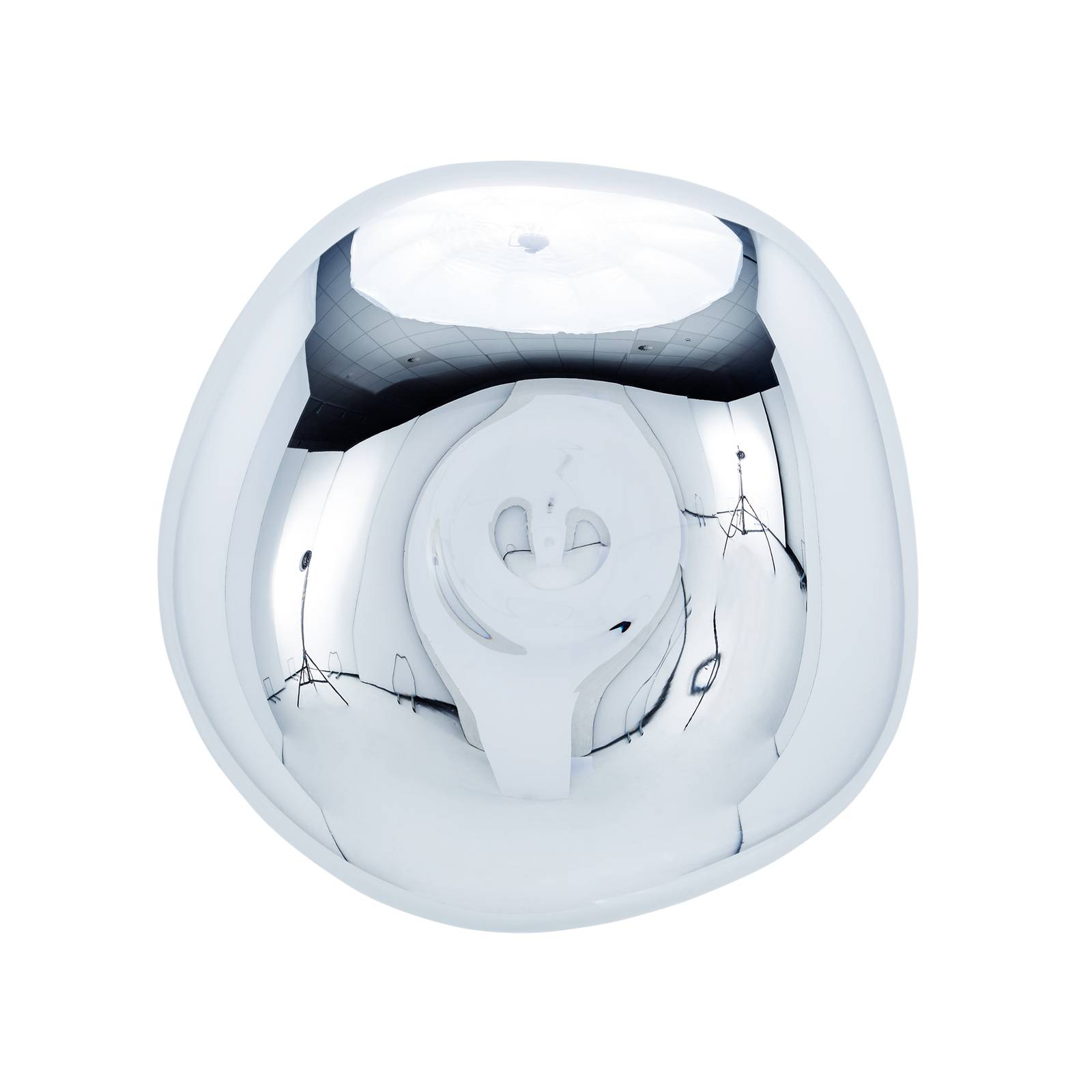 Tom Dixon kinkiet LED Melt Surface, Ø 50 cm, chrom