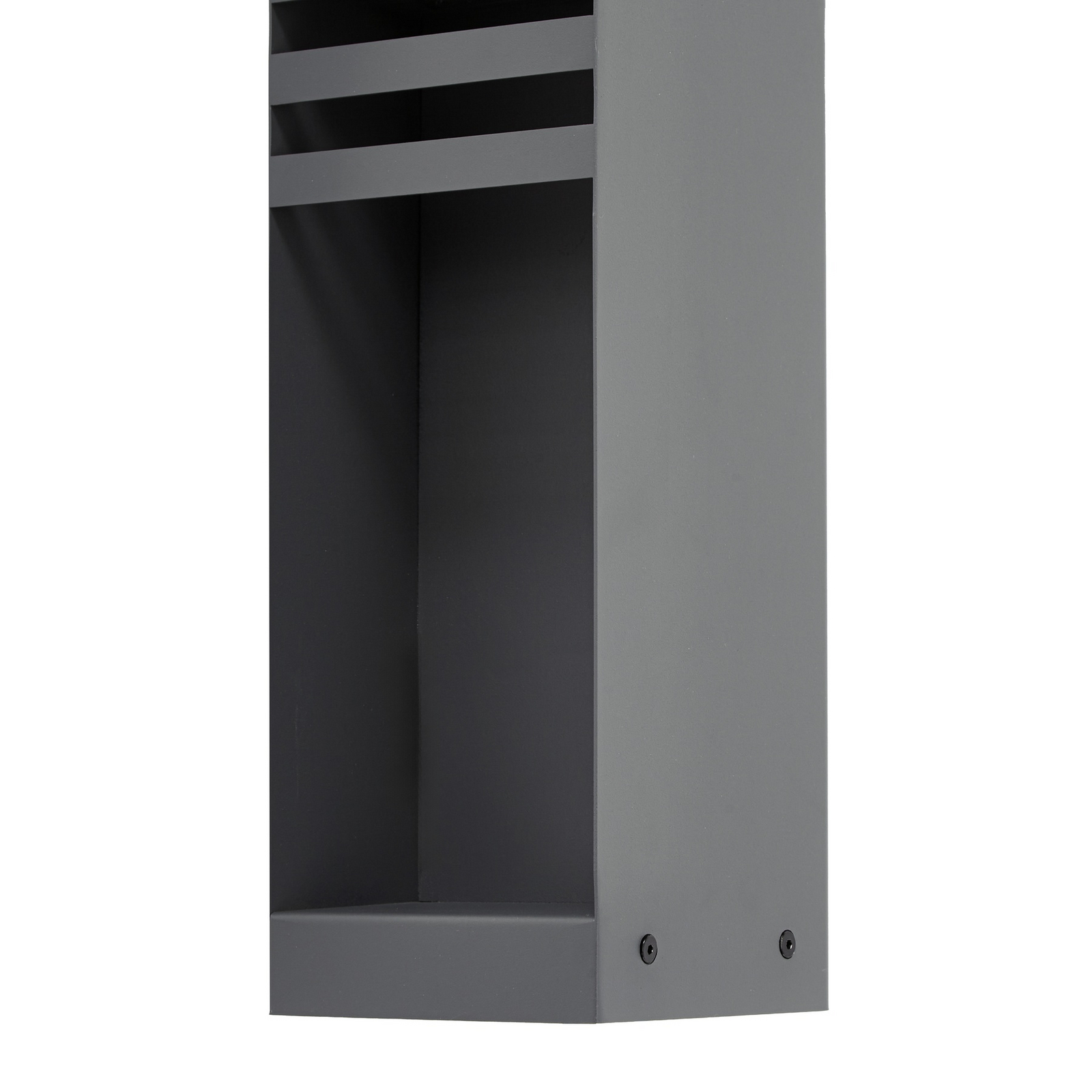 LED осветление за пътеки Lucande Oxido, антрацит, височина 80 см, IP44