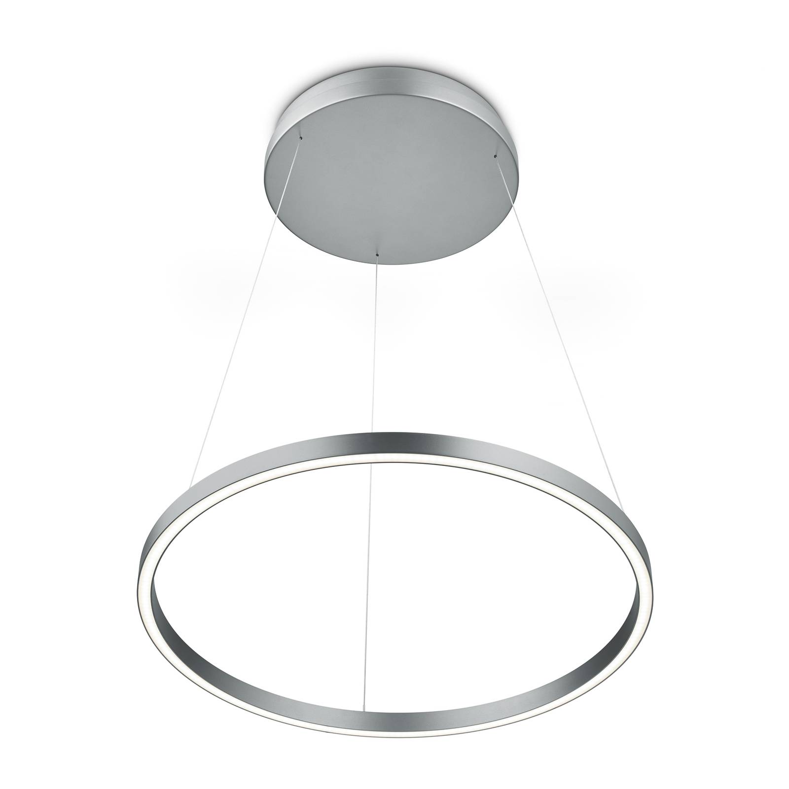 Suspension LED Lisa-60, CCT, dimmable, nickel mat